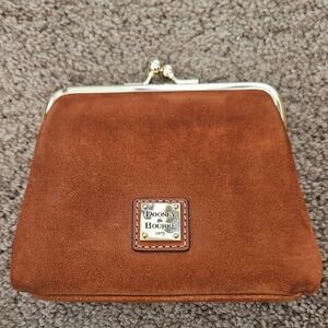 Dooney & Bourke Tan Suede Wallet NWOT